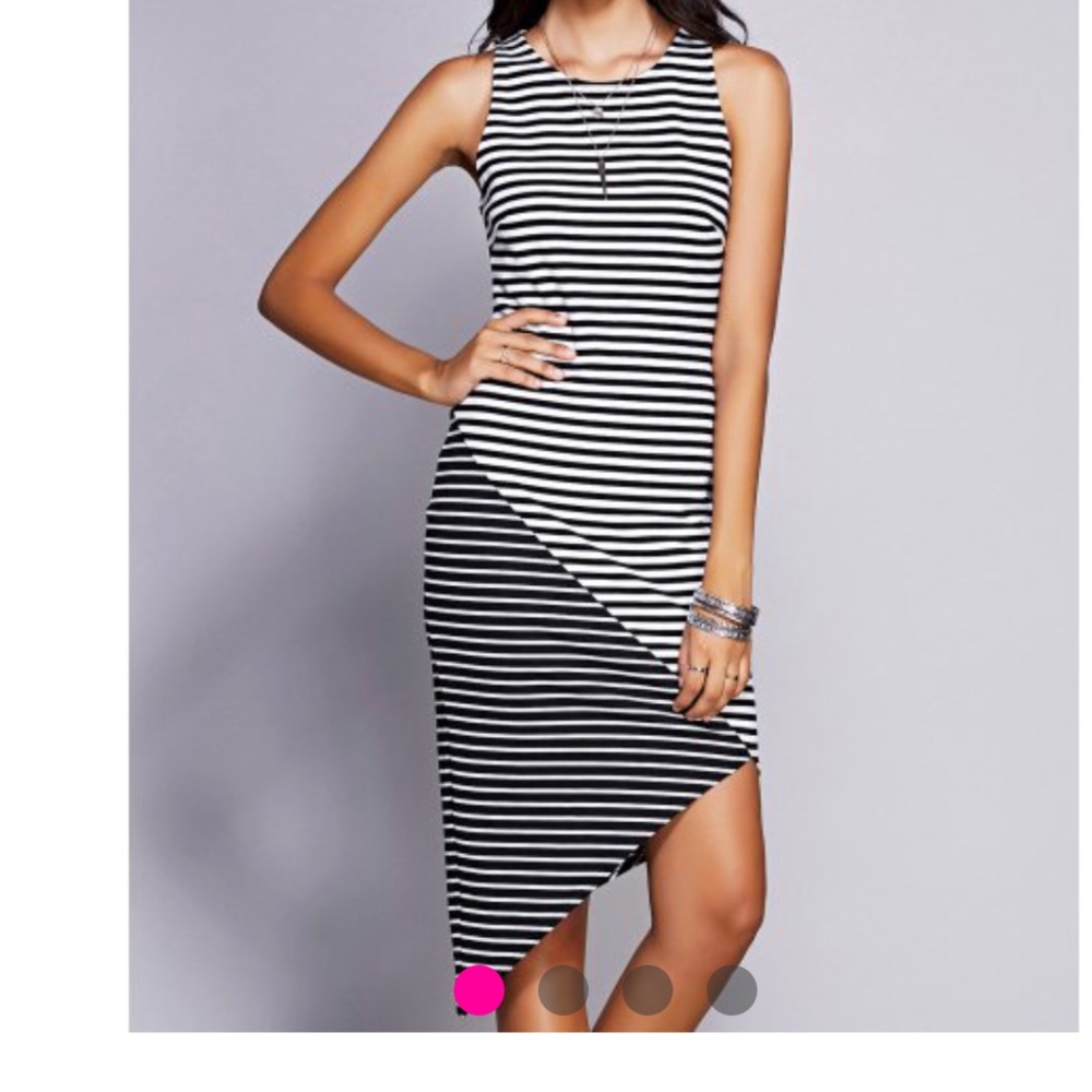 Asymmetrical tank dress